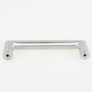 Häfele Möbelgriff Gehrungsgriff 108x35mm Edelstahl matt gebürstet rund