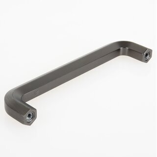 Hfele Mbelgriff Bgelgriff 140x32mm vernickelt schwarz gebrstet