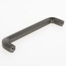 Häfele Möbelgriff Bügelgriff 140x32 mm vernickelt schwarz gebürstet