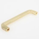 Häfele Möbelgriff Bügelgriff 140x32 mm goldfarben gebürstet