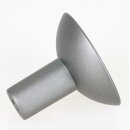 Häfele Möbelknöpfe Möbel Knopf rund 35x30mm anthrazitfarben