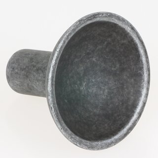 Hfele Mbelknopf rund 35x30mm verzinnt antik &ndash; Mbelgriff im Vintage-Look