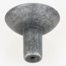 Häfele Möbelknopf rund 35x30mm verzinnt antik – Möbelgriff im Vintage-Look