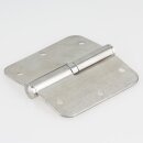 Häfele Aufschraubband Scharnier 80 x 82 mm Edelstahl...