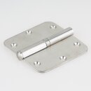 Häfele Aufschraubband Scharnier 80 x 82 mm Edelstahl...