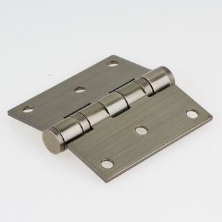 Hfele Aufschraubband Scharnier 76x76mm Edelstahl brniert Anschlag links rechts