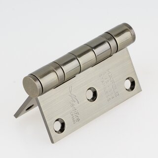 Hfele Aufschraubband Scharnier 76x76mm Edelstahl brniert Anschlag links rechts