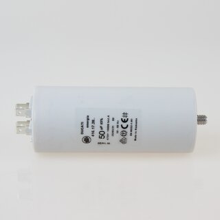 50 F 450 V Anlaufkondensator Betriebskondensator mit 6,3 mm Flachstecker Ducati