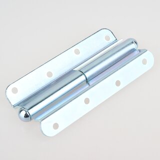 Hfele Aufschraubband Scharnier 140 mm Stahl verzinkt matt Anschlag links