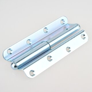 Hfele Aufschraubband Scharnier 140mm Stahl verzinkt Anschlag links