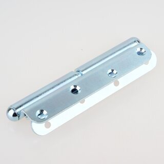 Hfele Aufschraubband Scharnier 140mm Stahl verzinkt Anschlag links