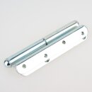 Häfele Aufschraubband Scharnier 140 mm Stahl verzinkt matt Anschlag rechts