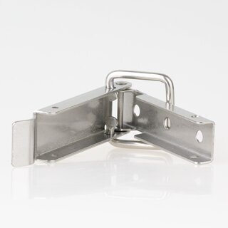 Kisten Hebel Spannverschluss ohne se Edelstahl blank 109x37mm