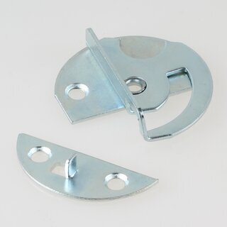 Hfele Drehriegel fr Zargentische 48x15mm verzinkt