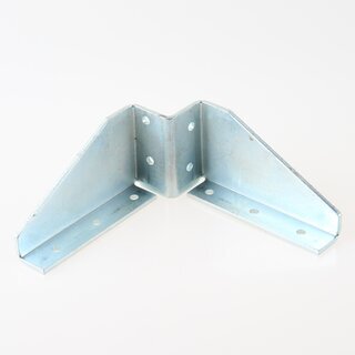 Hfele Winkelverbinder Winkelbeschlag aus Stahl verzinkt 125x54mm
