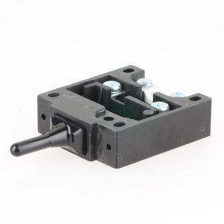 Hfele Trkontaktschalter 230V/2A schwarz &ndash; langer Taster