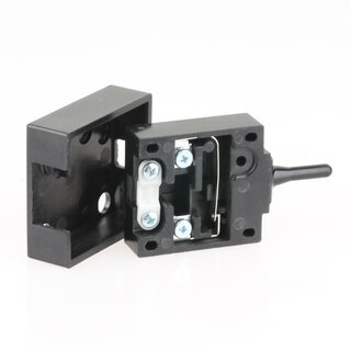 Hfele Trkontaktschalter 230V/2A schwarz &ndash; langer Taster