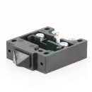 Häfele Türkontaktschalter 230V/2A mit Universaltaster schwarz – 820.22.110