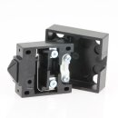 Häfele Türkontaktschalter 230V/2A mit Universaltaster schwarz – 820.22.110