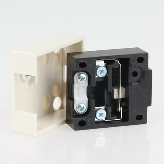 Hfele Trkontaktschalter 230V/2A mit Universaltaster elfenbein &ndash; 820.22.210