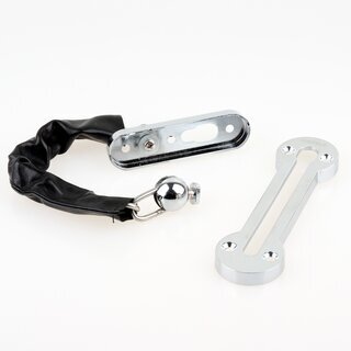 Hfele Trkette fr Drehtren 130x36mm verchromt poliert