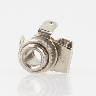 Klinkenbuchse 3.5mm Mono Einbaubuchse Metall mit Schalter Profitec J 109