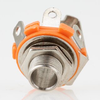 Klinkenbuchse 6.3mm Stereo Einbaubuchse offen mit Ltfahnen Profitec J 103