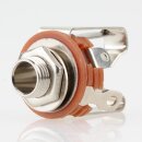 Klinkenbuchse 6.3mm Stereo Einbaubuchse offen mit...