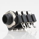 Klinkenbuchse 6.3mm Stereo Einbaubuchse fr Lt- und...