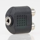 Audio Adapter 3.5mm Stereo Klinkenkupplung auf 2x Cinch...