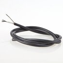 Niedervolt Silikon-Leuchtenkabel schwarz 2x0,50 mm...