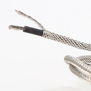 Niedervolt Koax TEC-Geflecht Leuchtenkabel 1x0,50 mm &ndash; Meterware