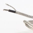 Niedervolt Koax TEC-Geflecht Leuchtenkabel 1x0,50...
