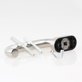 Hfele Startec Fenstergriff fr Drehkippfenster 145x60mm Edelstahl matt
