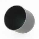 Lampen-Baldachin 73x68mm Kunststoff rund schwarz