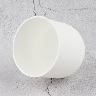Lampen-Baldachin mit Zugentlastung 73x68mm Kunststoff rund wei