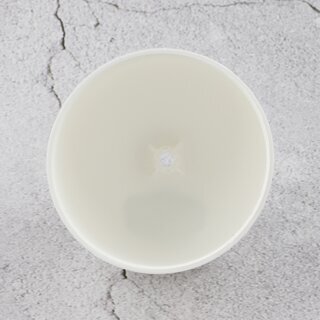Lampen-Baldachin mit Zugentlastung 73x68mm Kunststoff rund wei