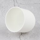 Lampen-Baldachin mit Zugentlastung 73x68mm Kunststoff rund weiß