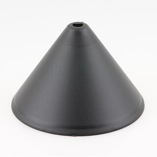 Lampen-Baldachin 110x70mm Kunststoff schwarz Pyramidenform mit Feststellschraube
