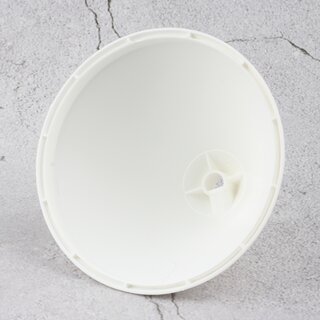 Lampen-Baldachin 110x70mm Kunststoff wei Pyramidenform mit Feststellschraube