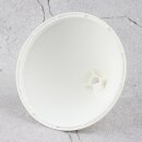 Lampen-Baldachin 110x70mm Kunststoff weiß Pyramidenform mit Feststellschraube