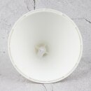 Lampen-Baldachin 110x70mm Kunststoff weiß Pyramidenform mit Feststellschraube