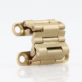 Hfele Sepa-Mini Scharnier fr unsichtbaren Anschlag 39mm Messing matt