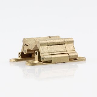 Hfele Sepa-Mini Scharnier fr unsichtbaren Anschlag 39mm Messing matt