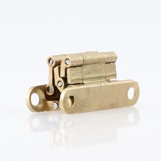 Hfele Sepa-Mini Scharnier fr unsichtbaren Anschlag 39mm Messing matt