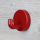 Hfele/Hewi Garderobenhaken Kunststoff 50x45mm rot glnzend
