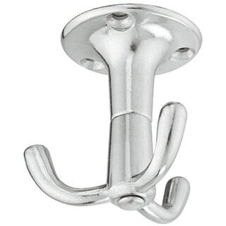 Hfele Mbel Garderobenhaken Deckenhaken 53x53mm Aluminium
