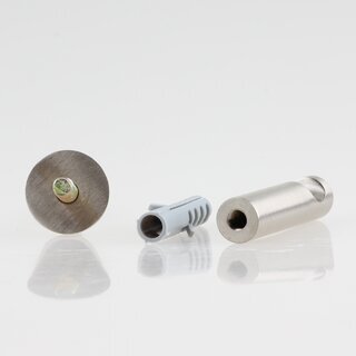 Hfele Mbel Garderobenhaken aus Messing 12x55mm vernickelt matt