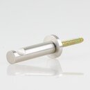 Hfele Mbel Garderobenhaken aus Messing 12x55mm...