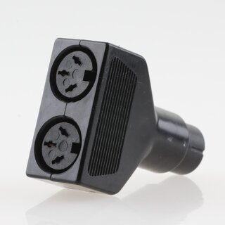 Audio Adapter DIN Stecker 5-polig auf 2x DIN Kupplung 3-polig